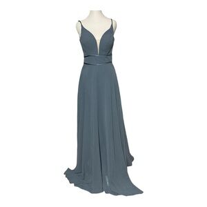 SORELLA VITA Slate Blue Maxi Dress